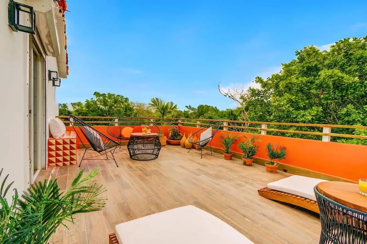 Stylish Luxe Penthouse - Exclusive Gated Community Villa Playa del Carmen